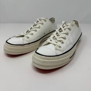 Converse Chuck Taylor All Star 70 OX White Patent Leather Low Top M7 W9 EUC